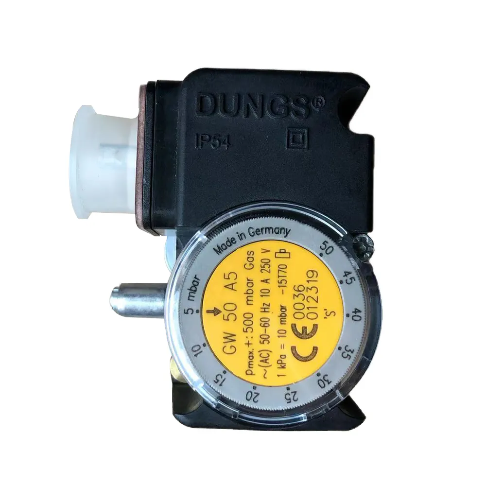 DUNGS GW50A5/GW150A5 Interrupteur basse pression gaz Vente directe d'usine Remplacer le brûleur Riello pour les pièces de rechange industrielles de brûleur gaz/mazout