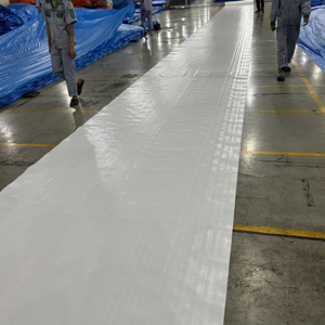 Cubierta de lona de alta calidad para remolques de personas de Vietnam impermeable recubierto Tejido estilo liso precio barato - Product Image 2