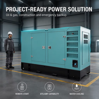 Penjualan Pabrik Generator Diesel Senyap 40kW 3 Fasa dengan Mesin Auto Start ATS 50 KVA Model HF50GF