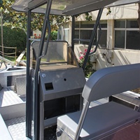 Bateau à moteur à console centrale Allheart en aluminium pressé de 5,8 m / 19 pieds pour la pêche