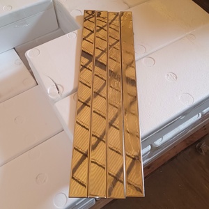 2x60cm vàng hiện đại Thiết kế ốp tường chất lượng tốt nhất chống trượt firebrick biên giới <span class=keywords><strong>TRIM</strong></span> Phật Sơn nhà máy Cung Cấp Các yếu tố trang trí - Product Image 1