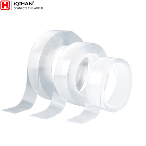 Ruban adhésif nano transparent lavable réutilisable double face, bandes adhésives transparentes pour montage d'images, ruban nano - Product Image 4