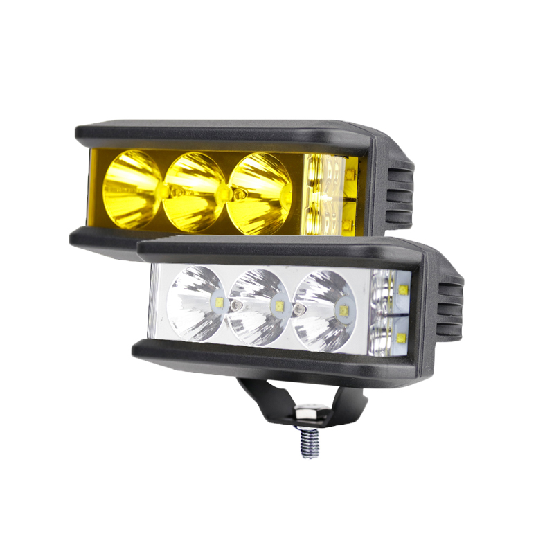 5'' 5Inch 5 Inch 35W White Yellow Amber OffRoad Camping Side Shooter LED Work Lights