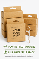 Fil dentaire en PLA de paille de maïs naturelle, doux pour les gencives, sans irritation, avec boîte en plastique, OEM, pour l'hygiène bucco-dentaire familiale quotidienne – Meilleures ventes