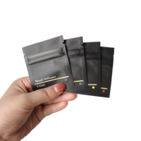 Sachet plat scellé sur mesure pour l'emballage de grains de café avec impression en héliogravure, matériau laminé, résistant à l'humidité
