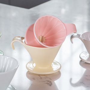 Ensemble de cafetière à filtre en céramique L-beans V60 avec entonnoir filtrant Origami pour usage domestique - Product Image 3