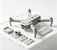 Prototypage rapide de châssis de drone personnalisé imprimé en 3D par FDM, vérification structurelle de la coque, service d'échantillonnage de conception personnalisée