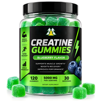 Compléments Alimentaires OEM Créatine Monohydrate Gummies Complément Sportif pour Adultes Maintenant, Compléments pour la Croissance Musculaire et l'Énergie