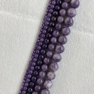 Tự Nhiên Lepidolite 4 <span class=keywords><strong>6</strong></span> 8 <span class=keywords><strong>10</strong></span> 12 <span class=keywords><strong>Mm</strong></span> Vòng Loose Hạt Trang Sức Làm Đá Quý Tự Nhiên Hạt - Product Image 2
