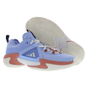 Zapatillas de Baloncesto Adidas Sm Exhibit Select para Mujer, Color Azul y Blanco Hueso - Product Image 4