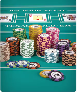 Ensemble de jetons de <span class=keywords><strong>poker</strong></span> en argile de <span class=keywords><strong>casino</strong></span> personnalisés en gros, 14 g, multicolores, logo couronne, <span class=keywords><strong>Las</strong></span> <span class=keywords><strong>Vegas</strong></span>, avec plateau - Product Image 5