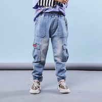 Meistverkaufte Produkte Hochwertige Fabrikpreise Günstige Denim-Stoff Cargo-Jeans-Hosen in Amerika