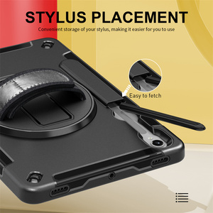 [Ốp máy tính bảng chắc chắn] Ốp lưng máy tính bảng chống sốc cho trẻ em chịu lực nặng dây đeo tay cho Samsung Tab S9 Ốp lưng chắc chắn - Product Image 3