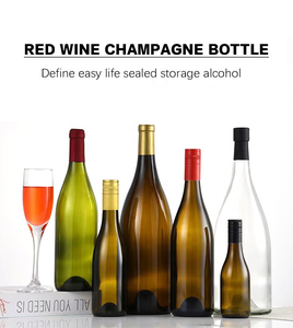 Tùy Chỉnh 750Ml Frost Kết Thúc Glass Rượu Vang Chai Cho Whiskey Brandy Vodka Cho Rượu Sâm Banh Kín Với Nút Chai Cho Lưu Trữ Hoặc Bán - Product Image 6