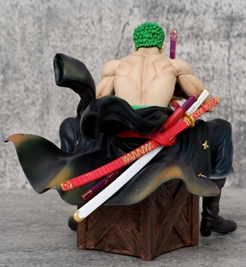 Anime <span class=keywords><strong>Roronoa</strong></span> <span class=keywords><strong>Zoro</strong></span> figuras de acción doble cabeza Pvc juguete coleccionable - Product Image 4