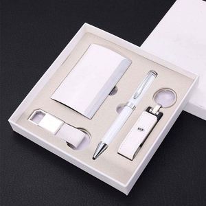 Memoria USB Promocional con Logotipo Personalizado, Juego de Bolígrafos en Caja de Regalo Corporativa para Oficina, Artículos de Regalo Empresariales - Product Image 6