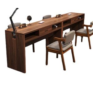 Table à ongles Wss, cadre en bois massif, table de manucure, bureau, fournitures pour ongles, table d'art des ongles japonaise - Product Image 2