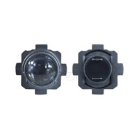 Ampoule de phare à lentille de projecteur mini LED GOODZOOM H7, branchement direct, ampoules de phare LED H7 haute puissance pour véhicule automobile 30W