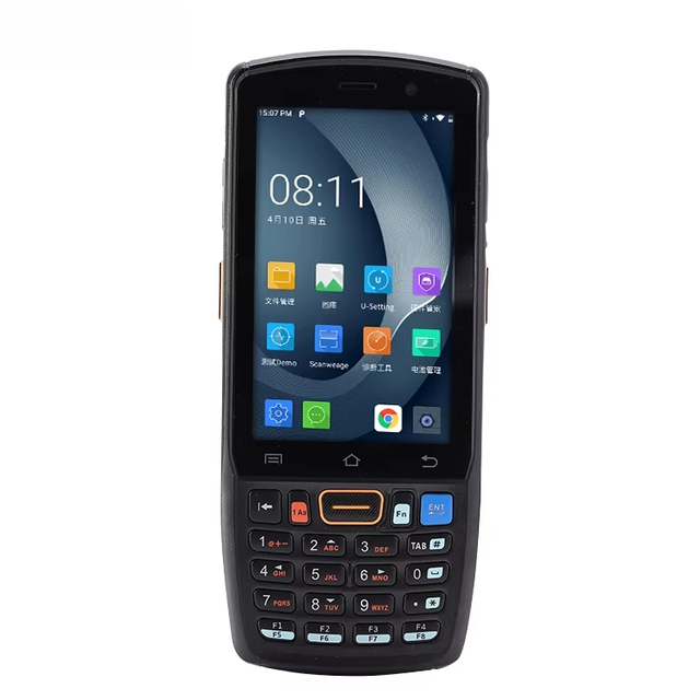 Dt40 Rugged Android 11 Mobile Computer Octa-core Processor IP67 Sealed 13MP Camera 2x Nano-SIM Slots for Industrial Data