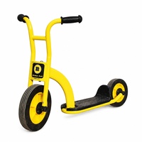 Trottinette à 2 roues pour enfants, trottinette à pousser avec cadre en métal pour enfants, jouet d'extérieur pour la maternelle et la préscolaire