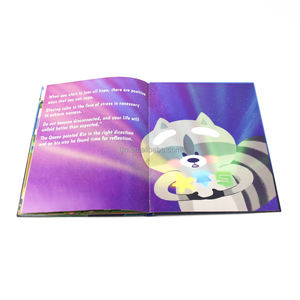 Impression <span class=keywords><strong>de</strong></span> livres d'histoires pour enfants personnalisés avec couverture rigide, pelliculage mat, vernis sélectif UV - Livres illustrés éducatifs sur la <span class=keywords><strong>santé</strong></span> mentale pour enfants - Product Image 5