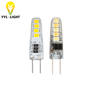 Nhà Máy Trực Tiếp Làm Nổi Bật 1W 8D 10 Đèn LED SMD 120Lumen 3 Màu Sắc Silicone Cơ Thể Đèn Thay Thế Bóng Đèn <span class=keywords><strong>Halogen</strong></span> Nhỏ Vỉ G4 LED Bóng Đèn - Product Image 1