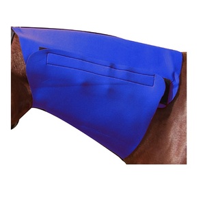 Vente en gros, néoprène réglable, col complet, housse de cou amovible pour <span class=keywords><strong>cheval</strong></span> - Product Image 4