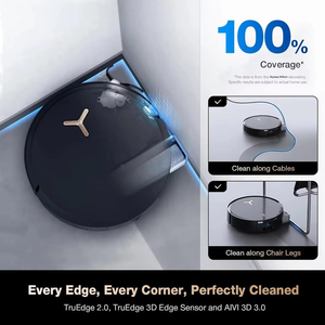 หุ่นยนต์ดูดฝุ่น DEEBOT X8 PRO แรงดูด 18000Pa รุ่น AI เต็มรูปแบบ พร้อมฟังก์ชั่นถูพื้นแบบล้างตัวเอง ถูพื้นด้วยน้ำร้อน ระบบ LDS กวาดพื้นอัตโนมัติสำหรับใช้ในบ้าน - Product Image 5