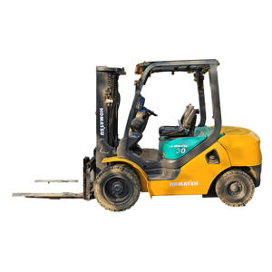 Chariot élévateur à fourche diesel Offre Spéciale Komatsu 3T Machines de terrassement utilisées de haute performance pour la construction Chariot élévateur à combustion interne - Product Image 1