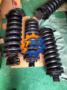 Conjunto tensor de cilindro ajustador de oruga para excavadora E320D E320DL, piezas de tren de rodaje de oruga de servicio pesado 256-0093 126-2016 - Product Image 4