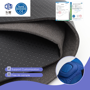 Tessuto Laminato in Spugna Oxford a Pois, Adatto <span class=keywords><strong>per</strong></span> Cuscini <span class=keywords><strong>per</strong></span> Braccioli di Porte e Tappetini Antiscivolo - Product Image 1