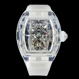 La nouvelle montre squelette transparente haut de gamme 5601 tendance avec réserve de marche à tourbillon pour montres mécaniques pour hommes - Product Image 1