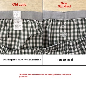 Boxer da <span class=keywords><strong>Uomo</strong></span> a Vita Media, Comodi e Traspiranti, in Cotone, per Casa e Sonno, <span class=keywords><strong>Taglie</strong></span> <span class=keywords><strong>Forti</strong></span>, Ideali per l'Estate e per Giovani - Product Image 4
