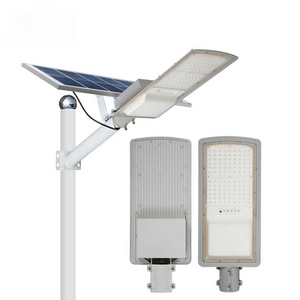 Split Solar Street Light for Garden Landscape | 60 180 LEDs | IP67 Waterproof | Light+Time+<b>Remote</b> <b>Control</b> | High Efficiency BYH1 - Product Image 1