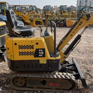 Mini-excavatrice Komatsu PC10MR d'occasion de haute qualité, 1 tonne, cylindrée 1,6 L, pour travaux agricoles et de construction, vente à prix réduit - Product Image 1