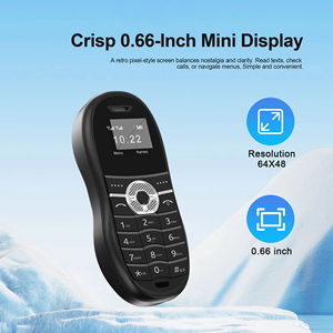 Mini-téléphone portable X18 2G GSM double SIM en veille, Bluetooth, numérotation vocale, lecteur MP3, liste noire, petits téléphones portables de secours - Product Image 3