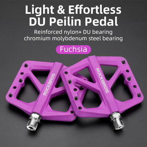 Pedal de Bicicleta de Aleación de Aluminio <span class=keywords><strong>ROCKBROS</strong></span> para Bicicleta de Montaña, con Buena Calidad, Antideslizante, Pedal de Nylon para Carretera de Montaña - Product Image 4