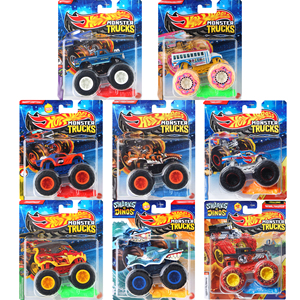 <span class=keywords><strong>Hot</strong></span> <span class=keywords><strong>Wheels</strong></span> - Monster Trucks FYJ44-L, Coche de Juguete de Aleación a Escala 1/64, Caja Sellada de Fábrica - Producto Original - Venta al por Mayor en Cajas Completas - Product Image 1