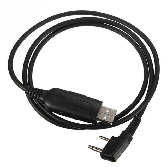 FTDI USB Programming Cable with K Plug 2 Pin for Baofeng Ham Radio UV-5R BF-F8HP GT-3TP BF-888S UV-82 UV-S9Plus Kenwood Radios