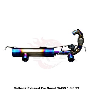 ระบบท่อไอเสีย Vortex Lightweight Gradient-Ti สำหรับ Smart W453 1.0 0.9T ปี 2016-2025 รุ่น Racing-Tone - Product Image 3