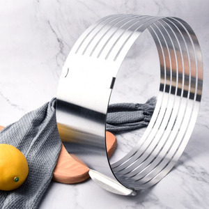 Stainless Steel Round Mousse <strong>Ring</strong> Cake <strong>Cutter</strong> and Mold Food Grade Eco-Friendly Baking Mold for Layer Cakes - Product Image 3