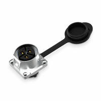 Connecteur Métallique Extérieur Étanche MJ24 pour Automatisation Industrielle, Éclairage LED Paysager et Véhicules Électriques à Batterie