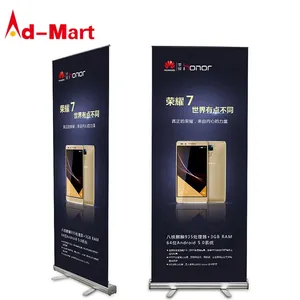 80x200cm New Arrival Portable Retractable Aluminum Roll up Banner Stand for Advertising Trade Show