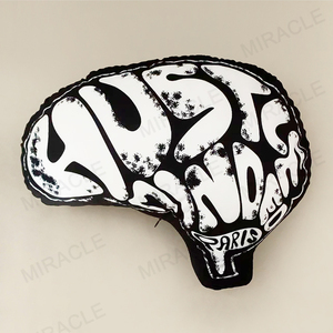 Cojín de Felpa Personalizado con Sublimación, con Logotipo, para Lectura en Cama, con Estampado 3D de Anime, en Forma de Bolsa de Dinero, para Marca - Product Image 6