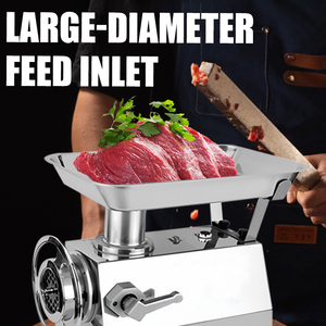 Máquina Moledora de Acero Inoxidable para Pescado y Pollo Congelado/Fresco, Embutidora de Salchichas, Fácil de Limpiar y en Venta - Product Image 4