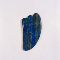 HZ Gua Sha en quartz rose et lapis-lazuli, outil Gua Sha en forme de griffe, Gua Sha authentique et original