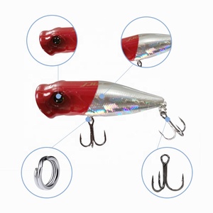 Leurre flottant 5G - Leurre artificiel de <span class=keywords><strong>surface</strong></span> pour la pêche au black-bass, au <span class=keywords><strong>brochet</strong></span>, <span class=keywords><strong>en</strong></span> eau salée, <span class=keywords><strong>en</strong></span> bateau et <span class=keywords><strong>en</strong></span> rivière - Product Image 6