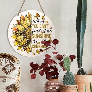 Décoration murale moderne <span class=keywords><strong>en</strong></span> bois <span class=keywords><strong>en</strong></span> forme de tournesol pour bureau de thérapie, cadeau de santé mentale pour psychologue/consultrice/therapeute scolaire - Product Image 3