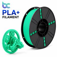 Filamen Printer 3D Becreative PLA+ Diameter 1.75mm, Kemasan 1kg, Ketangguhan Tinggi, Pencetakan Halus untuk Printer 3D FDM/Pena 3D