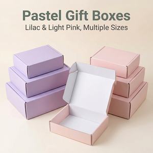 Cajas de Cartón Corrugado Reutilizables, Resistentes, Portátiles, con Recubrimiento UV Impermeable, Reciclables y Ecológicas, de una Sola Pieza, para Envío - Product Image 1